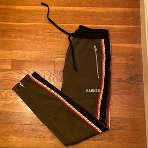 KARTER LIMITED EDITION TRACK PANTS, BROWN NWT